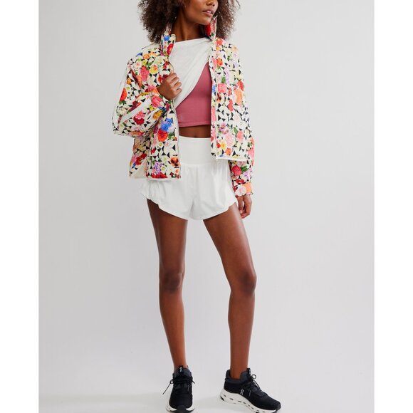 🆕 FP MOVEMENT Pippa Printed Packable Puffer Jacket / Trippy Floral - Picture 12 of 13